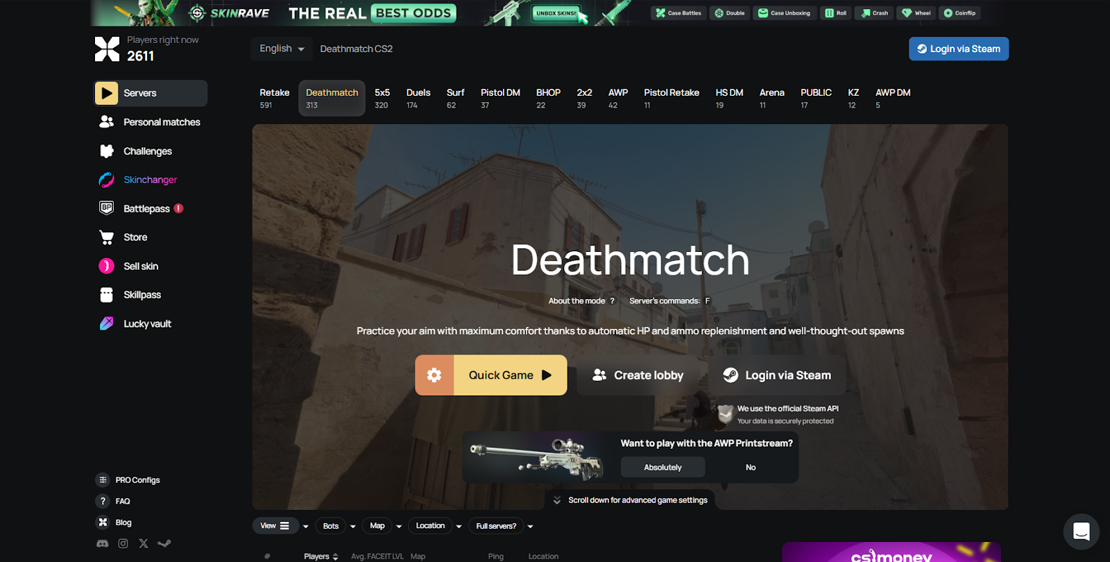 CS2 Low-Ping Servers: How to Pick the Nearest Region