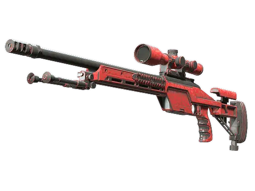 SSG 08 | Calligrafaux red CS2 skin