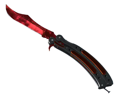 Butterfly Knife | Doppler Ruby red CS2 skin Butterfly Knife | Doppler Ruby red CS2 skin