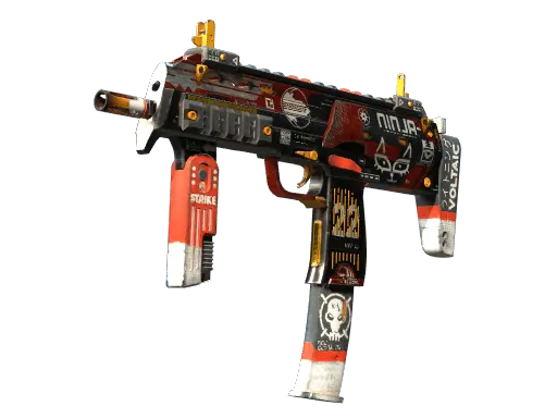 MP7 | Bloodsport red CS2 skin