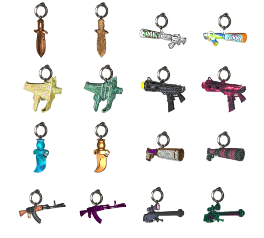Small Arms Charms Collection