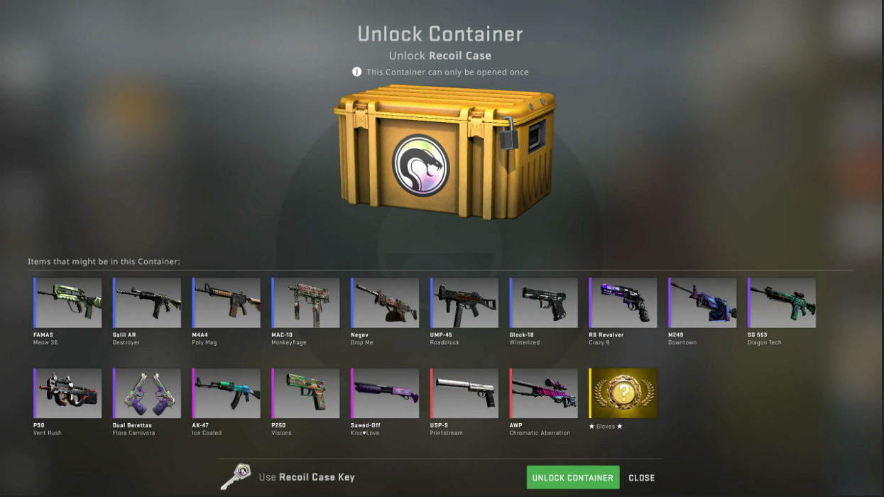 Recoil Case