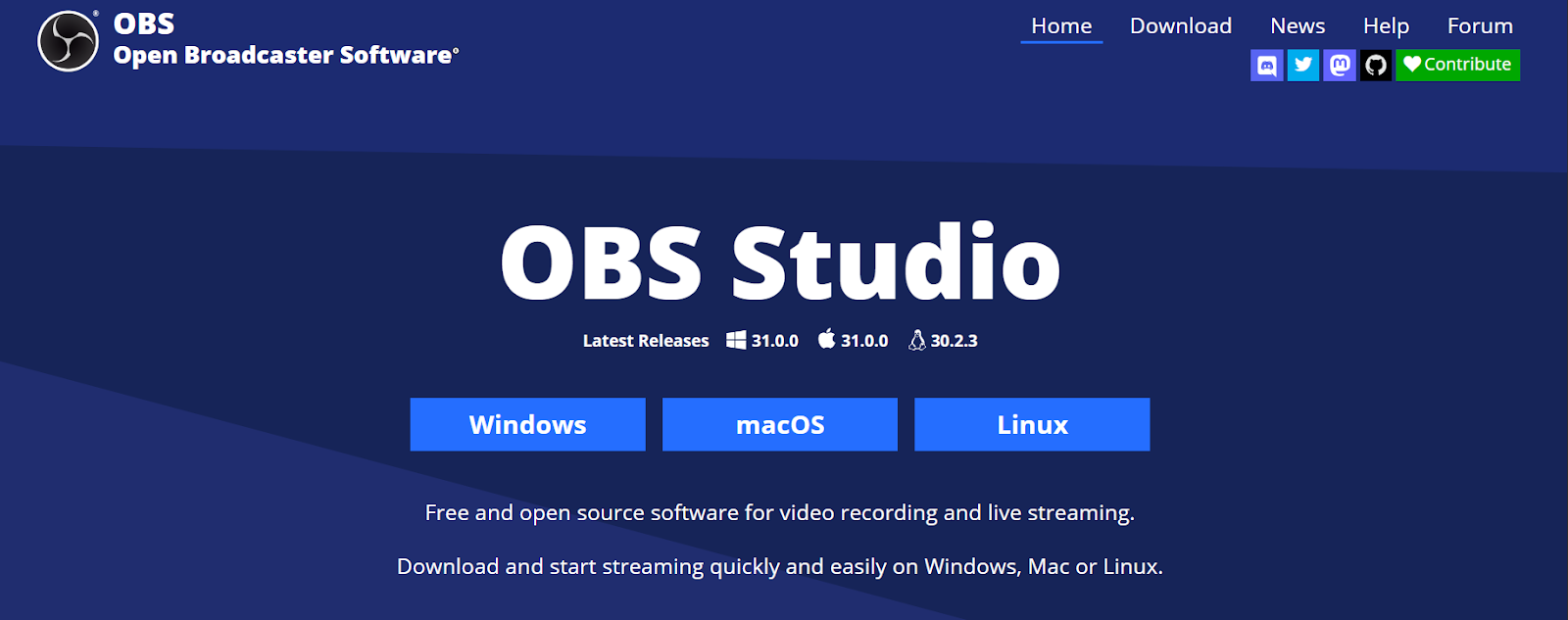 Open Broadcaster Software