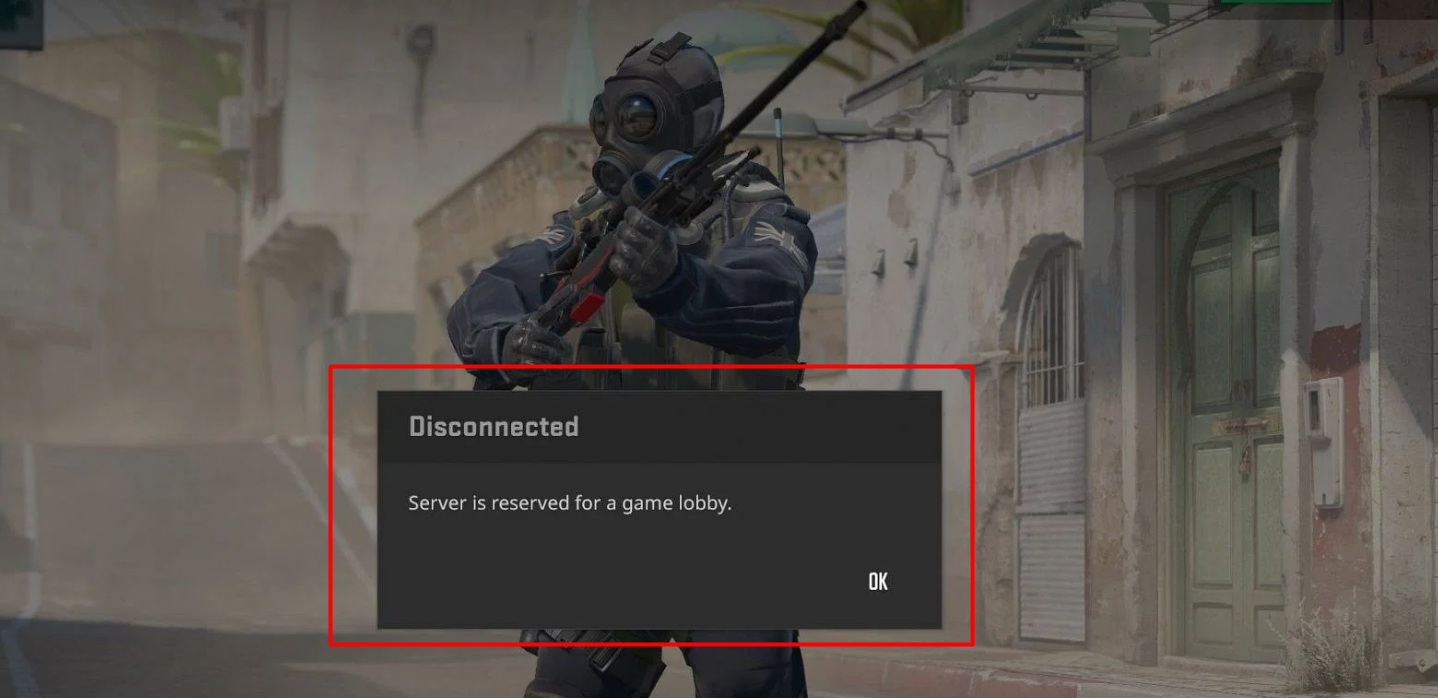 What Does “Server is Reserved for Game Lobby” Mean in CS2