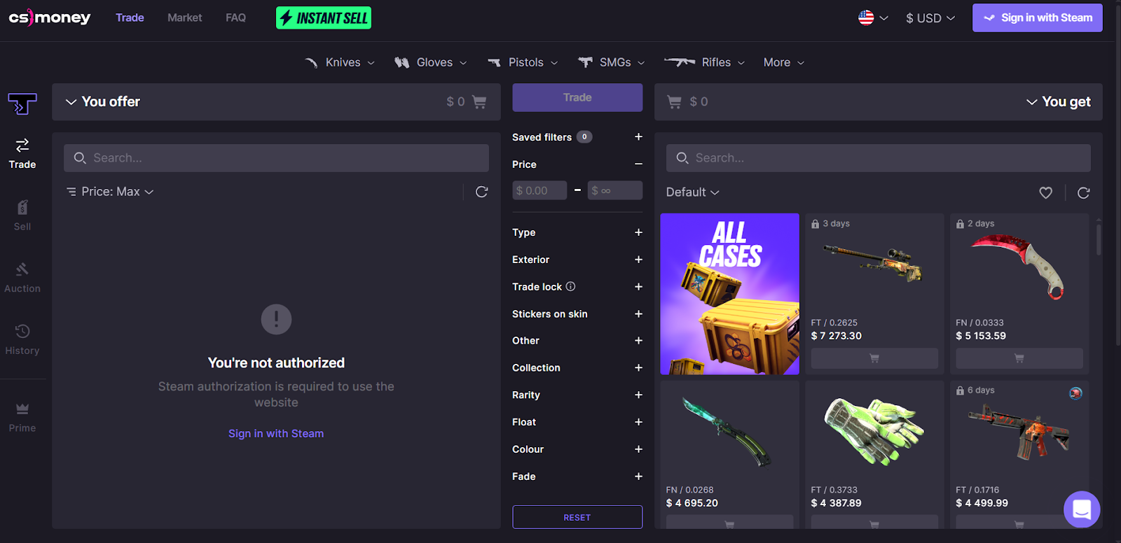 How to Trade Skins