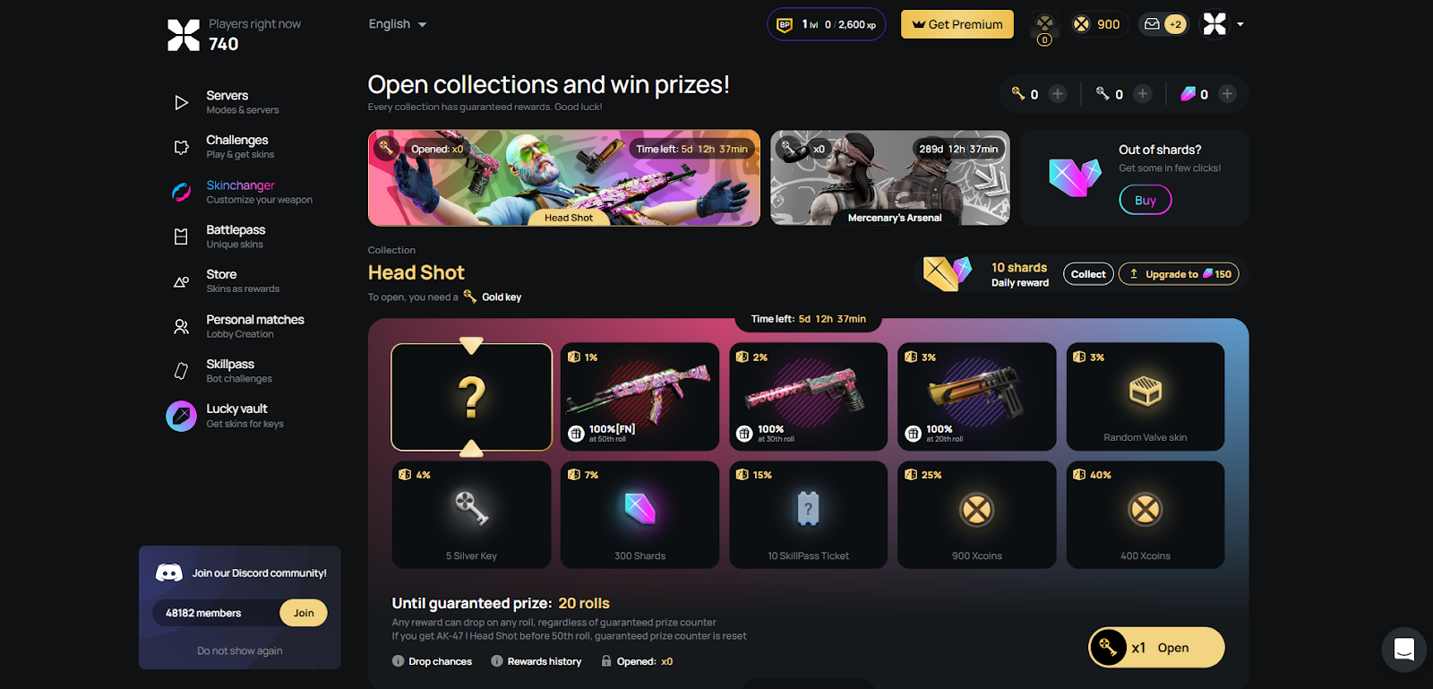 Advantage 5. Earning Skins Without Investing Real Money