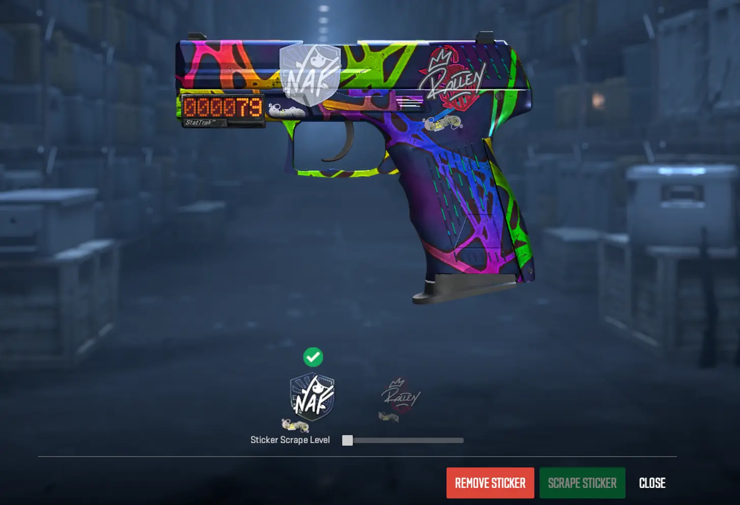 Is It Possible to Undo the Scraping of Stickers
