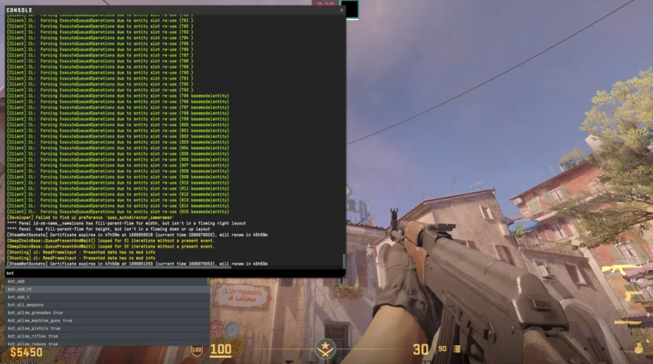 3. Настрой сервер для 1v1