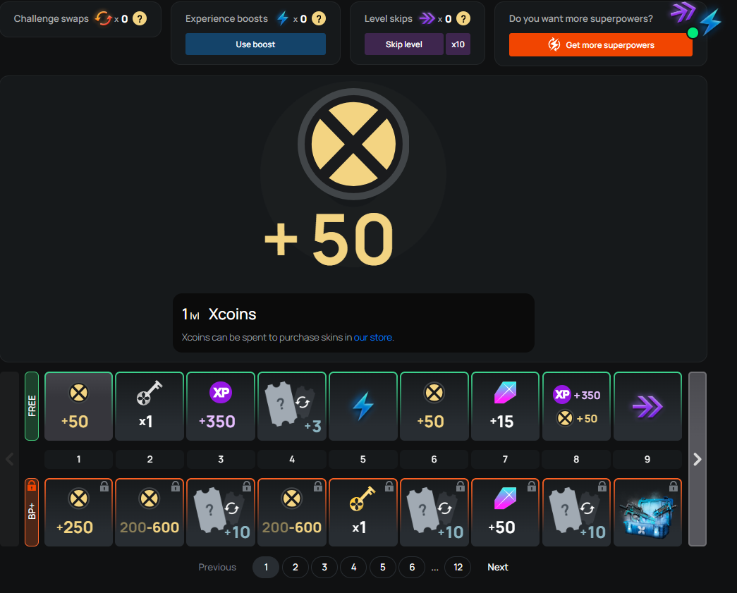 Battlepass on xplay.gg