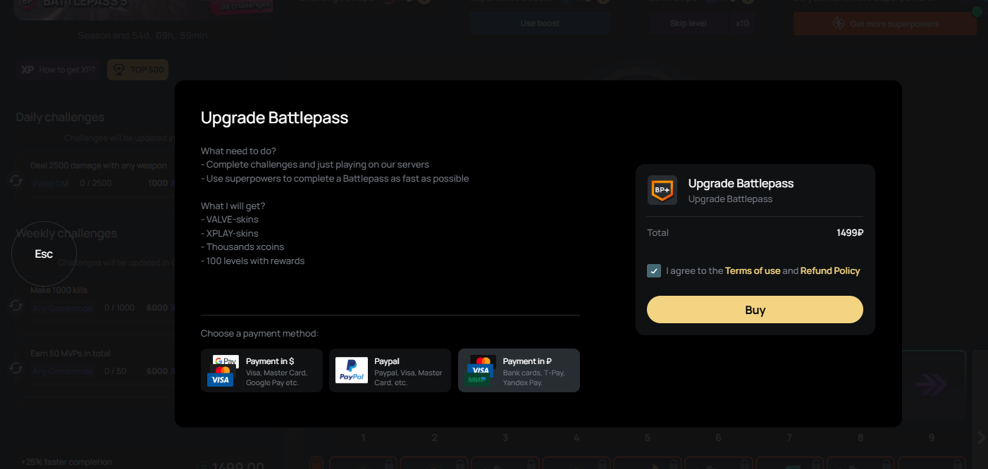 What is a Battlepass on Xplay.gg