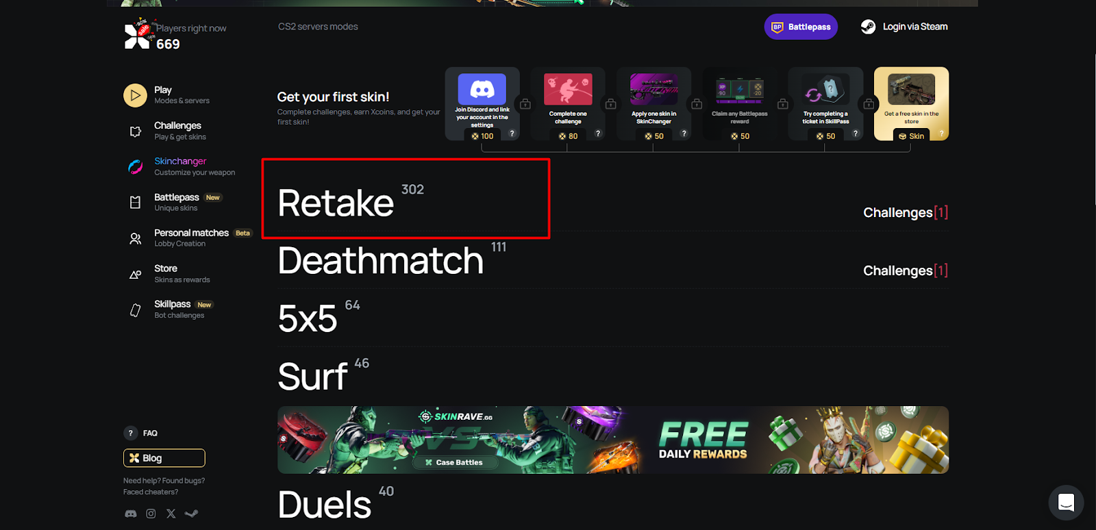 What Are Retake Servers