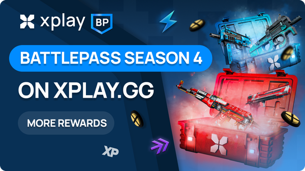 Battlepass Season 4 on xplay.gg: More Rewards